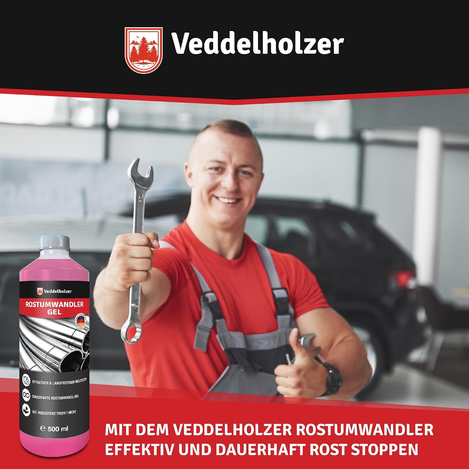 Thumbnail 6 de Veddelholzer Premium Rostumwandler Gel 500 ml