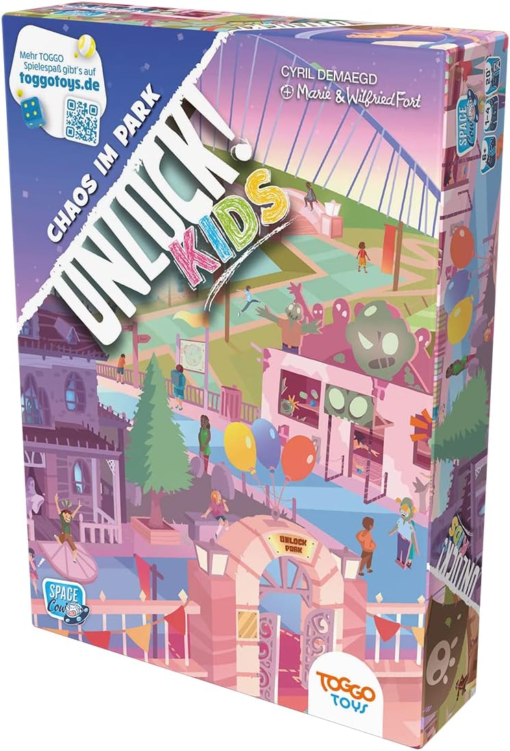 Detalle de Unlock! Kids – Chaos dans Le Parc : jeu d’énigmes coopératif pour enfants (1–4 joueurs, dès 6 ans)