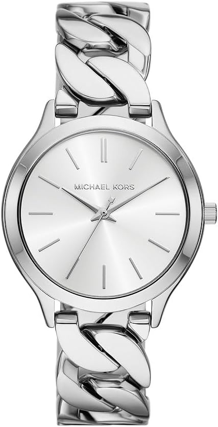 Thumbnail 5 de Michael Kors Runway Orologio da donna - Movimento al quarzo a tre lancette, cassa in acciaio e cinturino intercambiabile in acciaio, ceramica o pelle