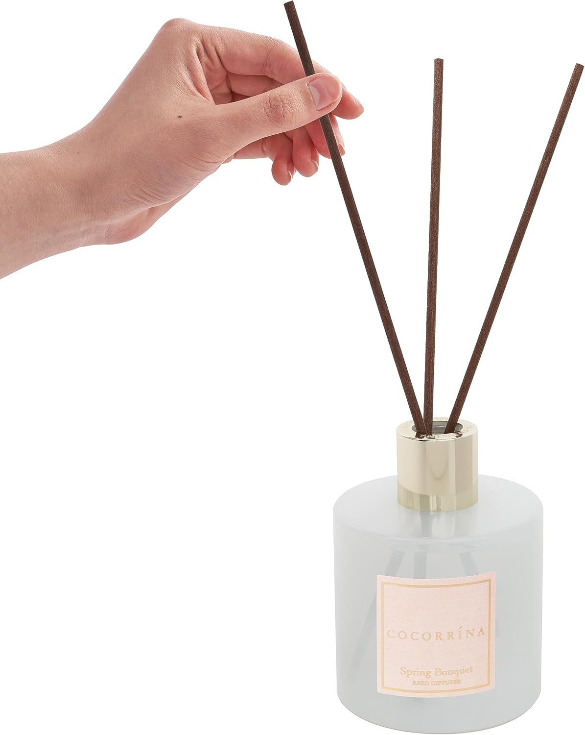 Thumbnail 3 de Cocorrína Raumduft Reed Diffuser „Frühlingsstrauß“ mit 8 Duftstäbchen (200 ml)
