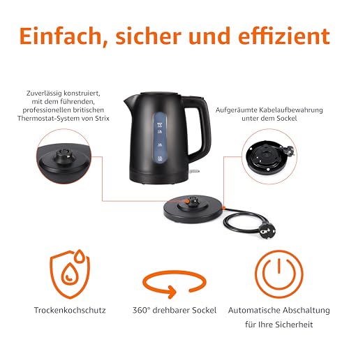 Thumbnail 2 de Amazon Basics Wasserkocher 1,7 Liter