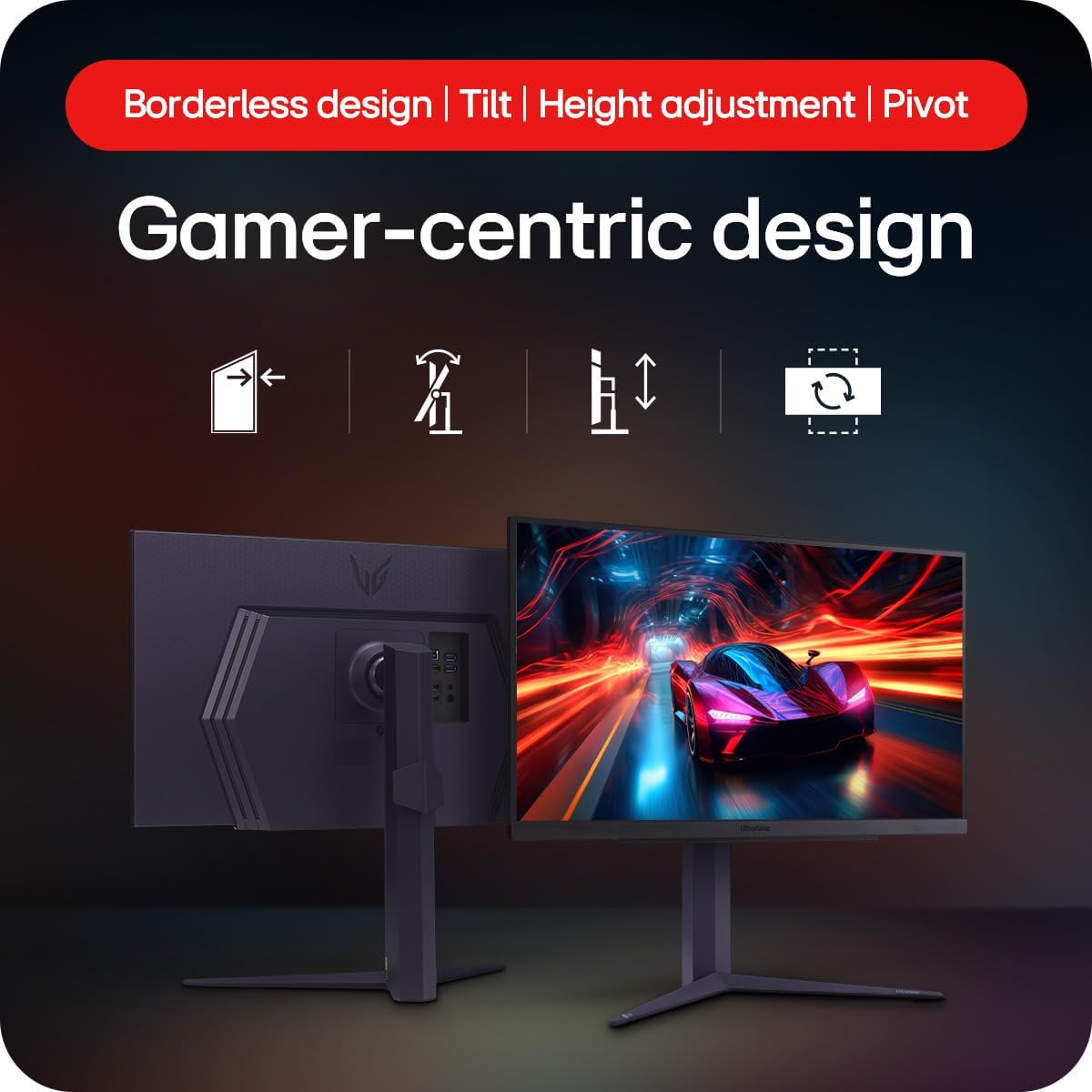 Thumbnail 1 de LG UltraGear 27GS85Q Gaming Monitor