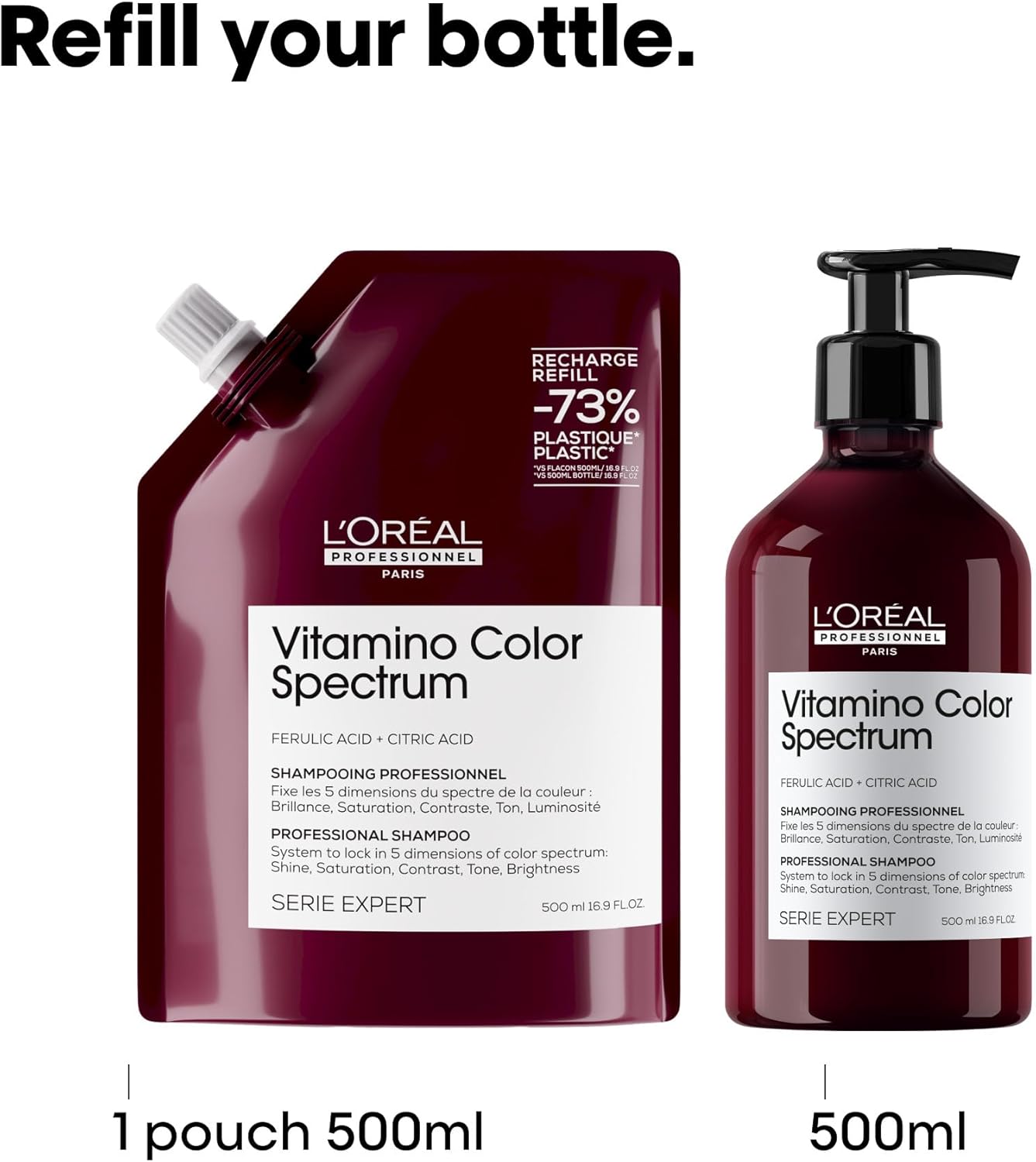 Thumbnail 1 de L’Oréal Professionnel Paris Vitamino Colour Spectrum Sulphate Free Shampoo for Coloured Hair