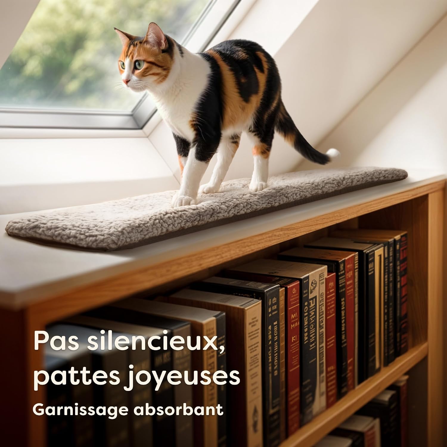 Thumbnail 5 de Knupis Coussin de Fenetre pour Chat 90x28cm