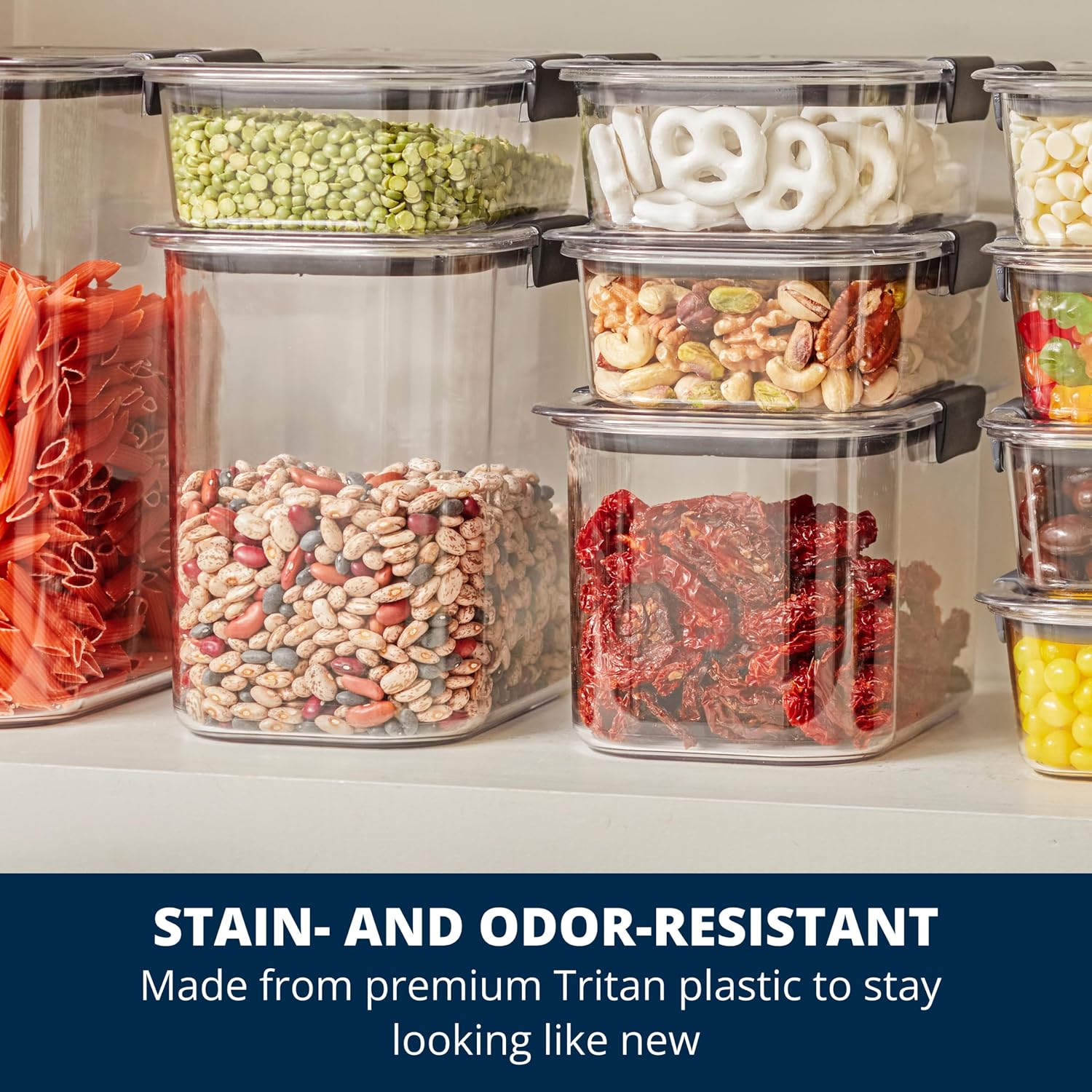 Detalle 2 de Rubbermaid Brilliance 16-Cup airtight storage