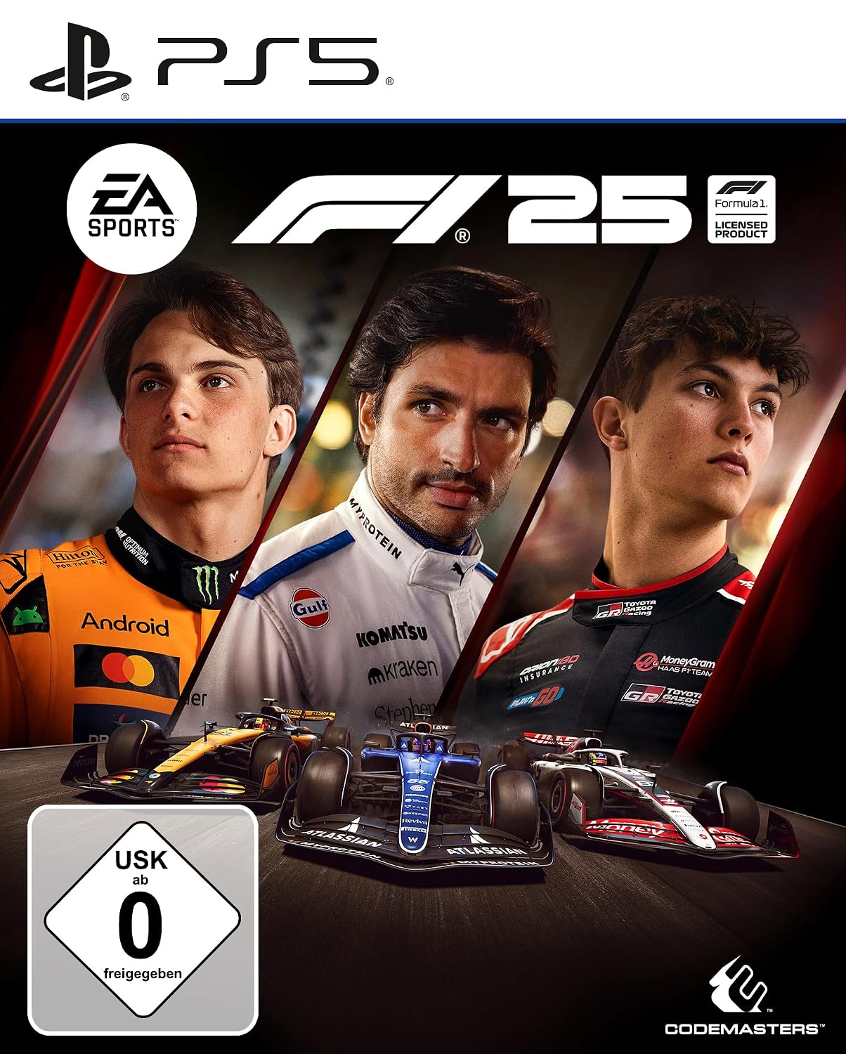 Detalle de F1 25 Standard Edition PS5 Rennspiel