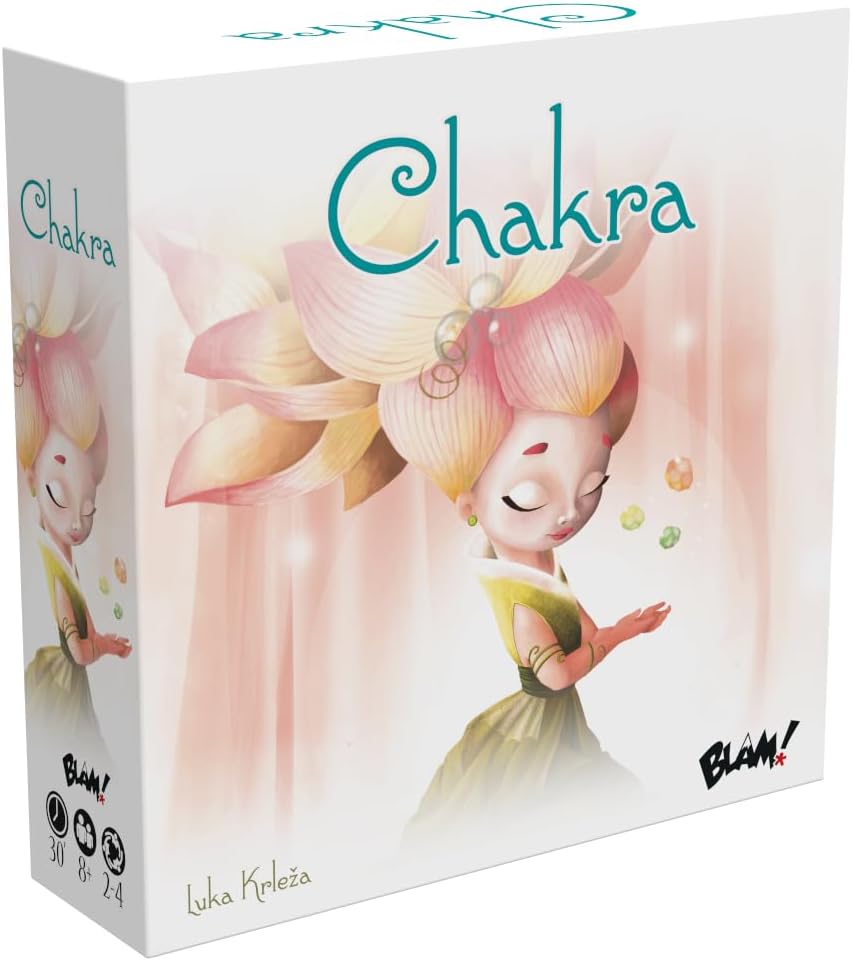 Detalle de Quick Simple Fun 177654QSF Czakra – EN, gra strategiczna dla 4 graczy