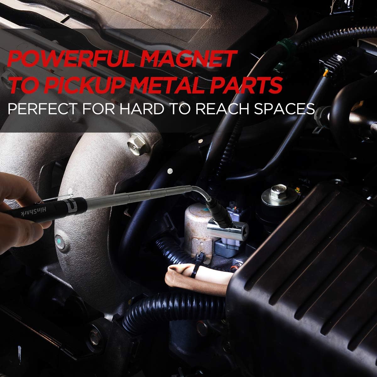 Thumbnail 5 de Teleskopmagnet mit LED 6,6 bis 22 Zoll