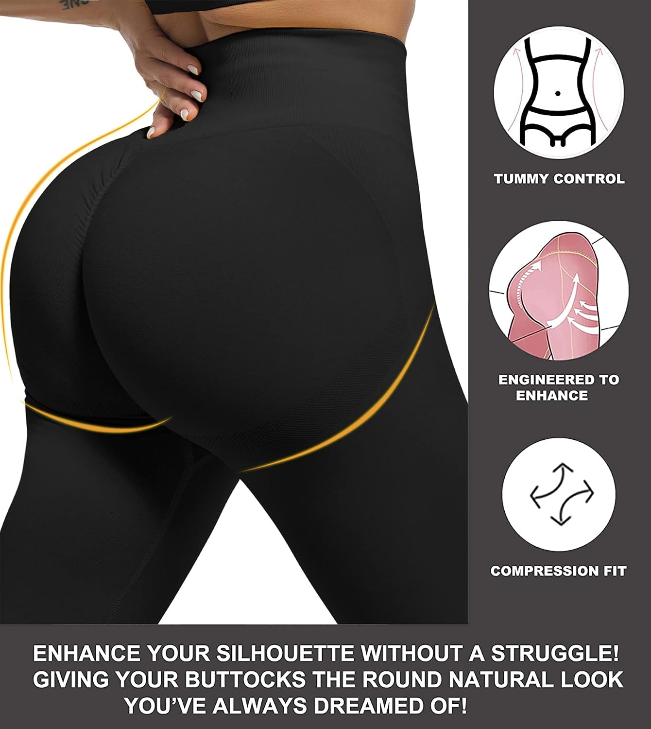 Thumbnail 3 de CHRLEISURE Workout Leggings Set, 3-Piece ⚙