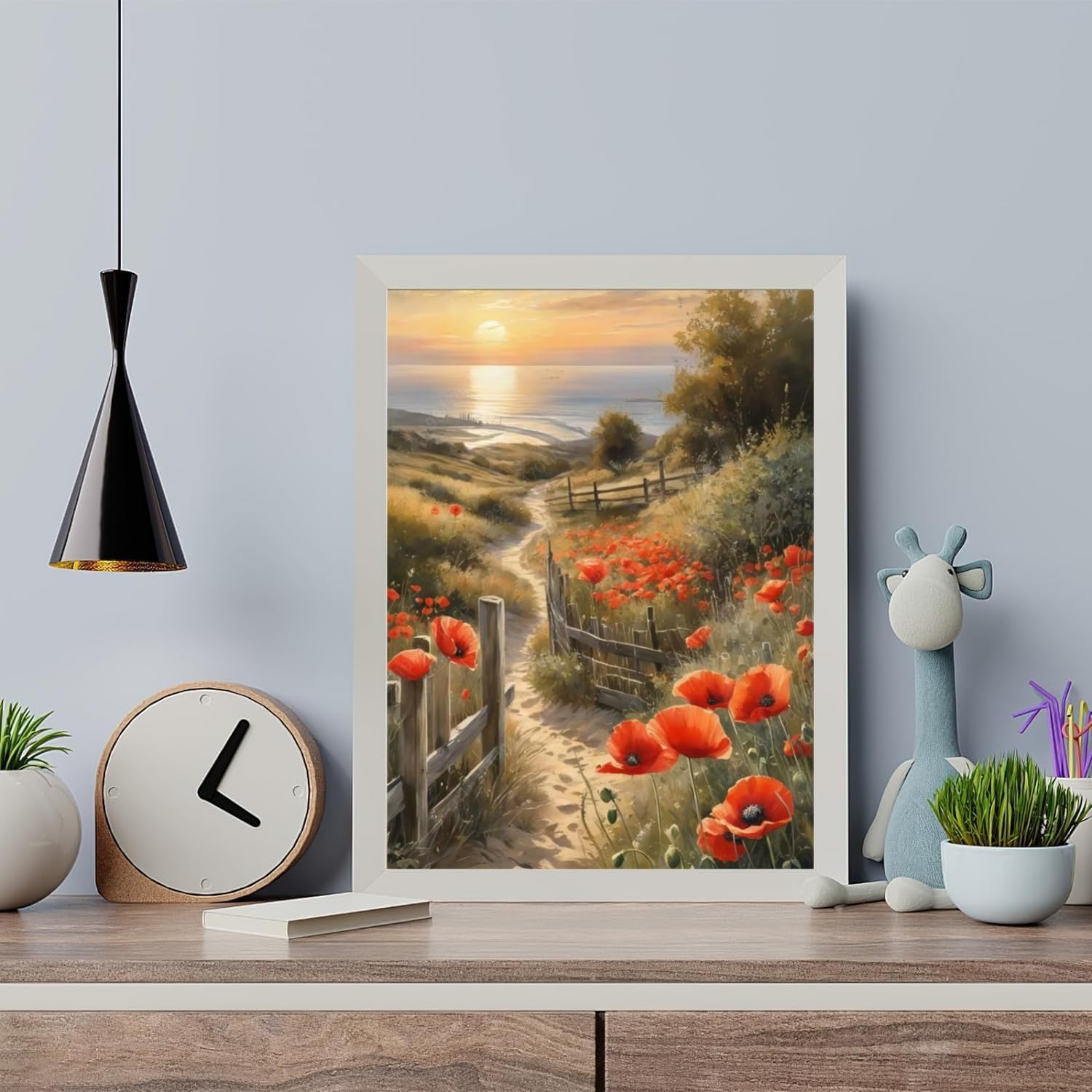 Thumbnail 2 de vooiceofco Kit Pintura por Números Sendero Costero 40x50cm 🎨