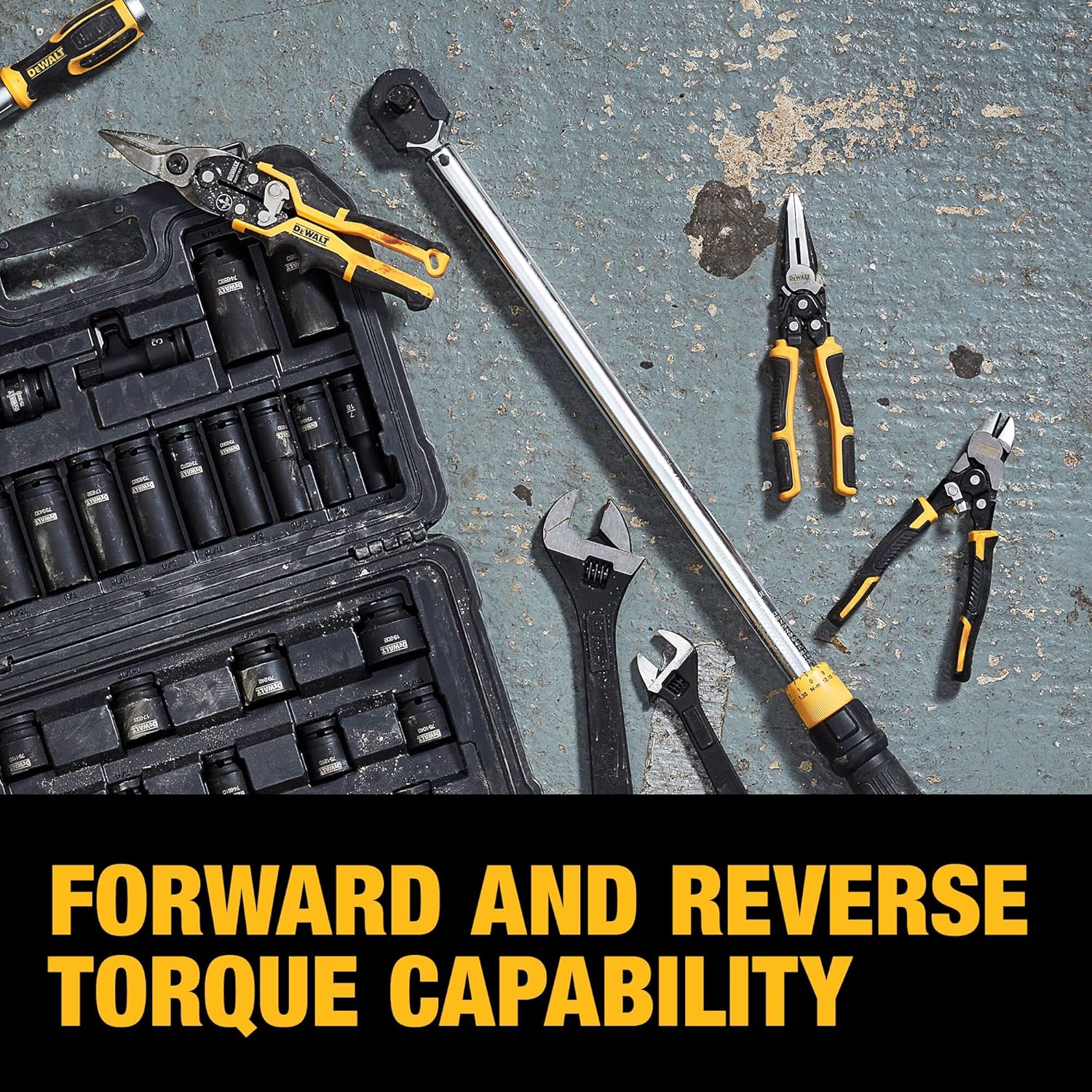 Thumbnail 5 de DEWALT DWMT45012 Torque Wrench Set 50-250 ft-lb