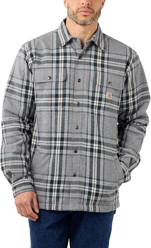 Thumbnail 1 de Carhartt Camisa de Franela Holgada para Hombre 🔴