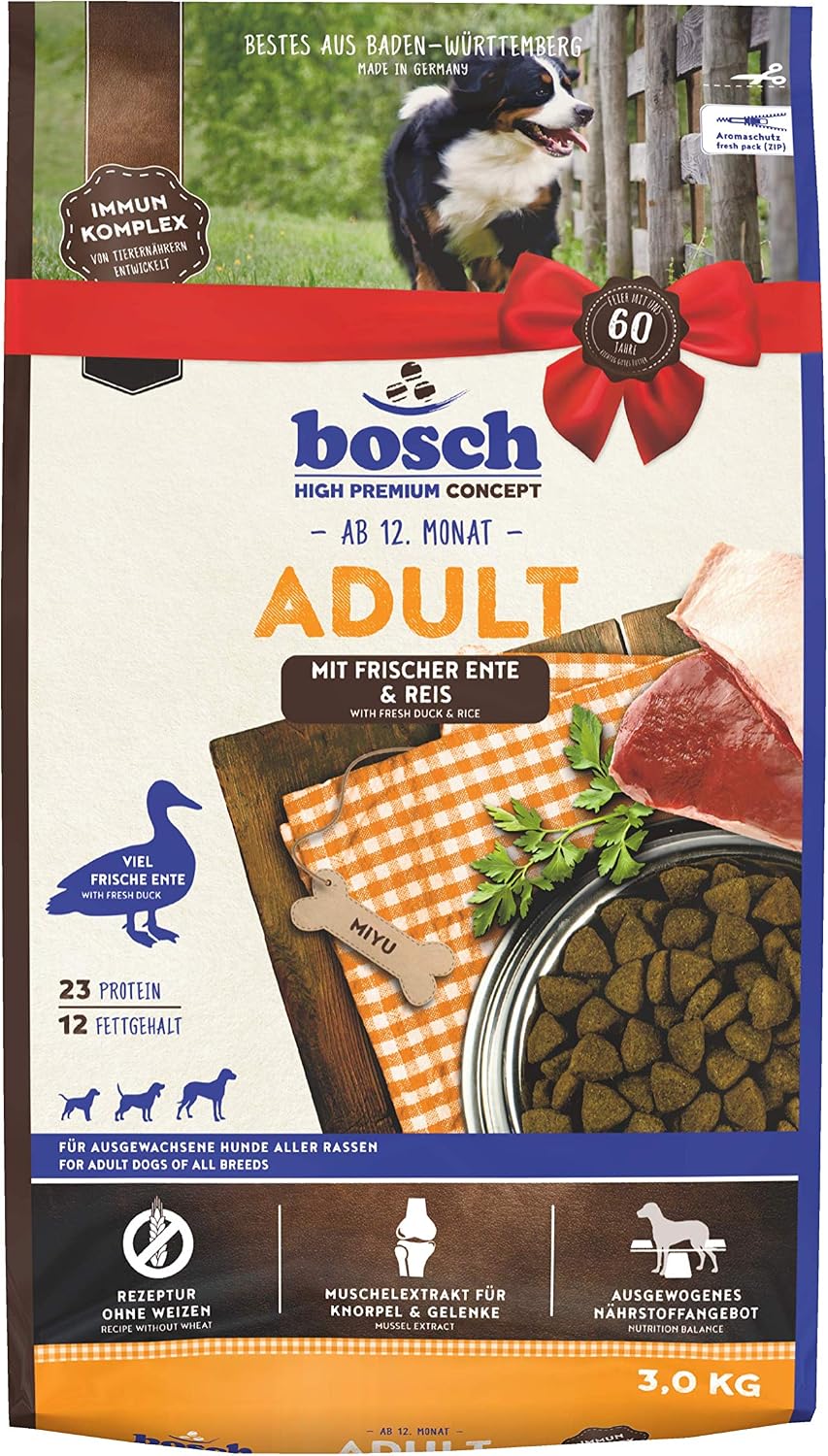 Detalle de bosch HPC Adult Hundetrockenfutter 3 kg
