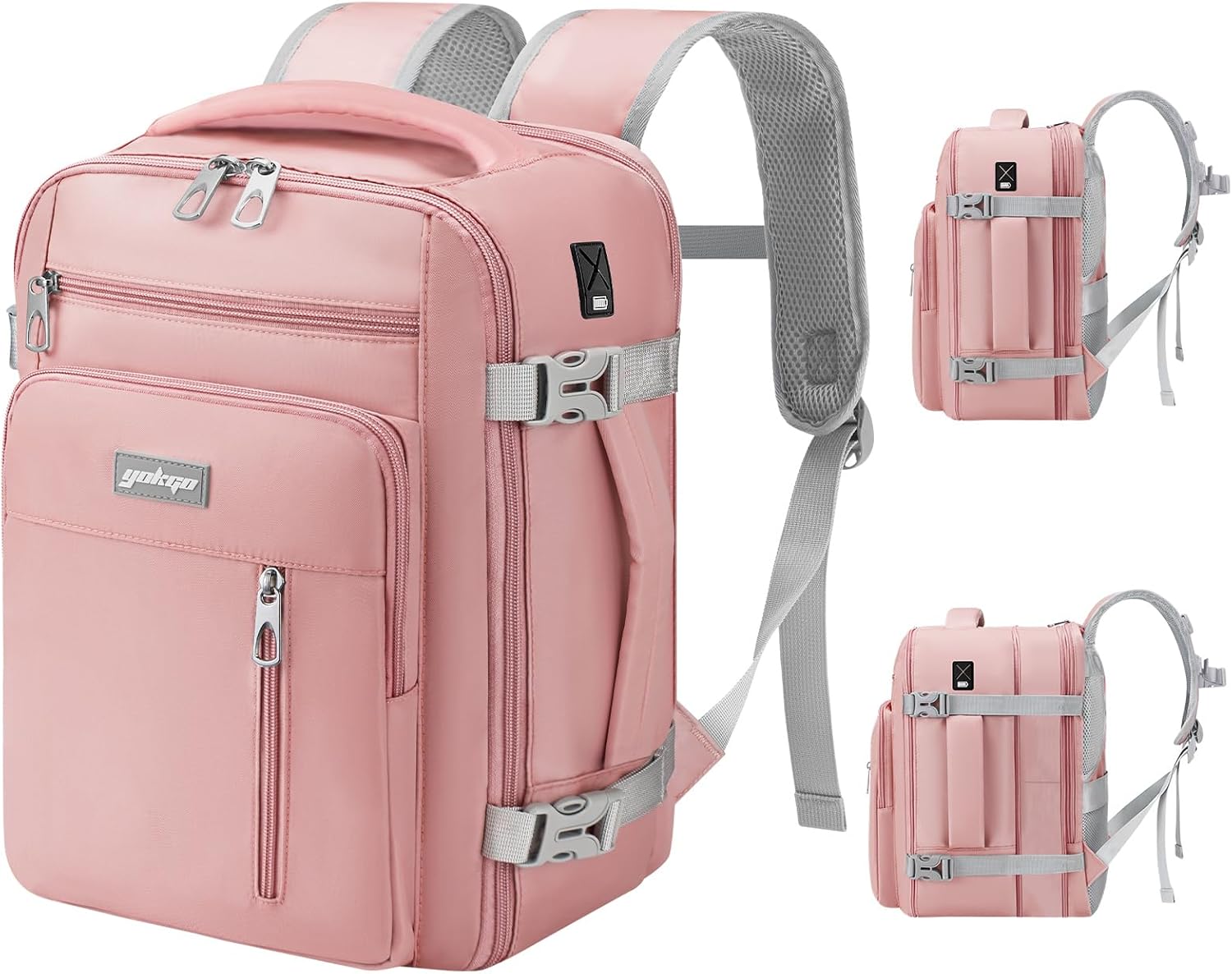 Detalle de YOKGO Sac a Dos Voyage Cabine 24-30L 40x30x20