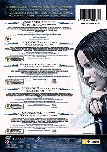 Detalle 2 de Underworld: Ultimate Collection DVD, Five-Film Action-Horror Set