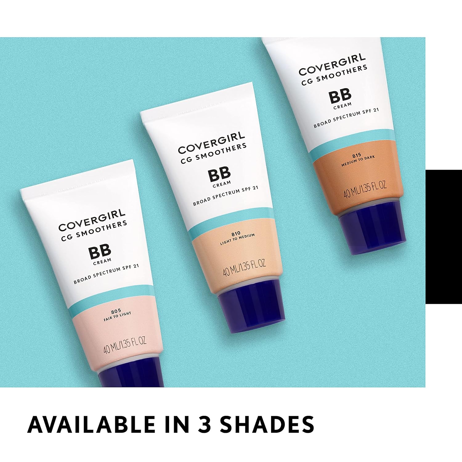 Detalle 1 de COVERGIRL Smoothers 2270003358 Lightweight BB Cream, Light to Medium 810, SPF 21