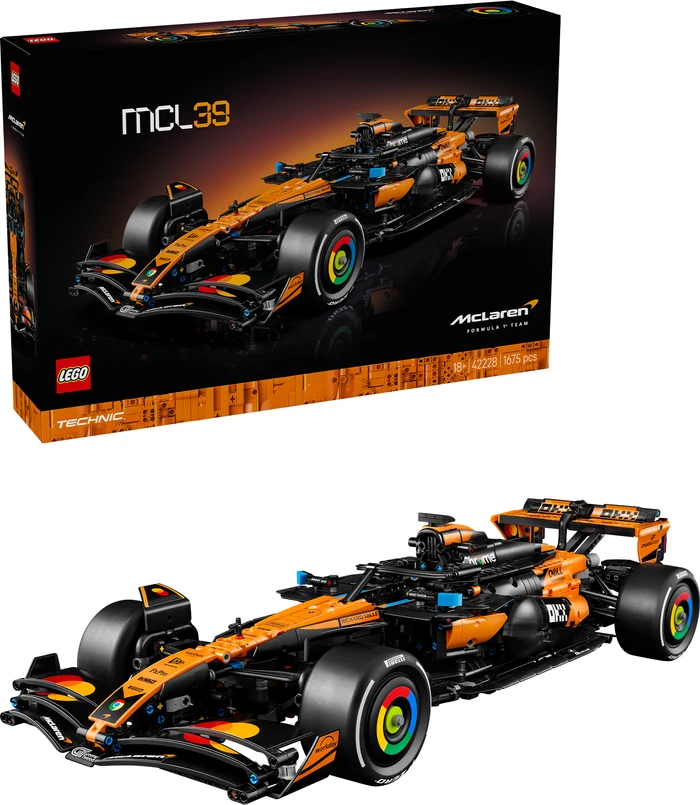 Thumbnail 3 de LEGO Technic McLaren MCL39 F1 Rennwagen 42228 – Ausstellungsmodell mit 1.675 Teilen