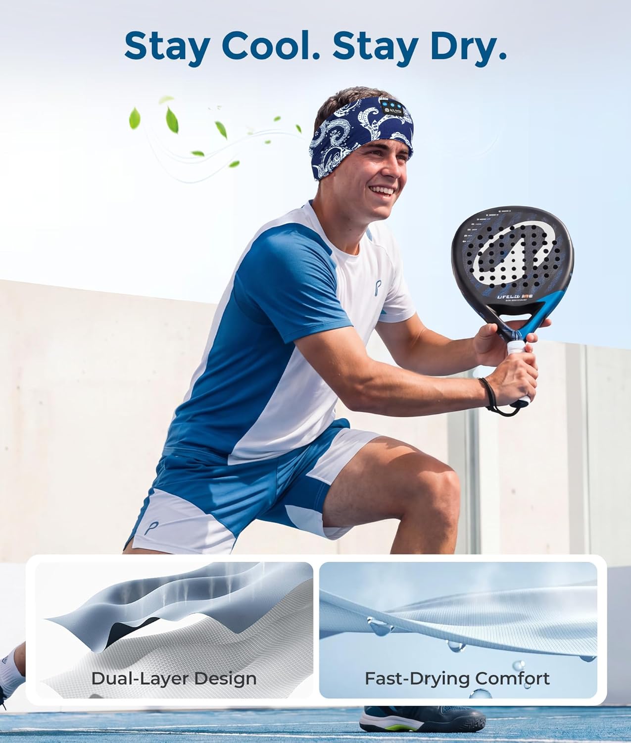 Thumbnail 2 de LOVE EYE Bluetooth 5.4 Sleep Headphones Headband – Breathable, Ultra-Thin Speakers for All‑Day Comfort
