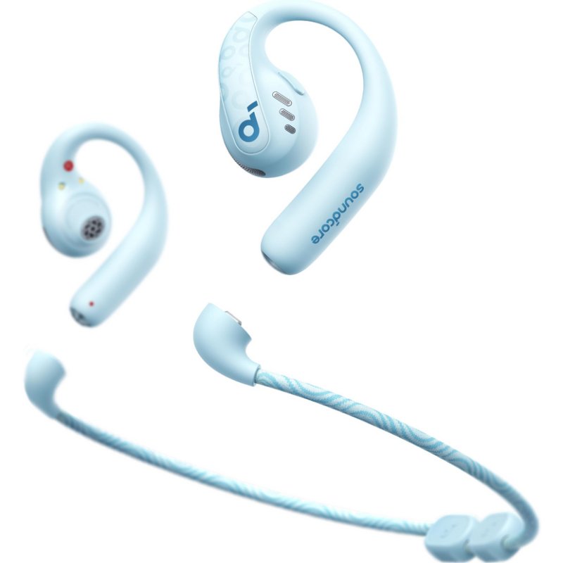 Detalle de Soundcore AeroFit Pro: auriculares inalámbricos para deporte con LDAC y IPX5