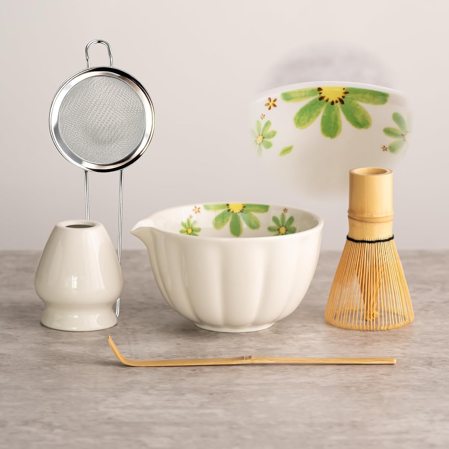 Detalle de TANG PIN Matcha Set with Ceramic Bowl