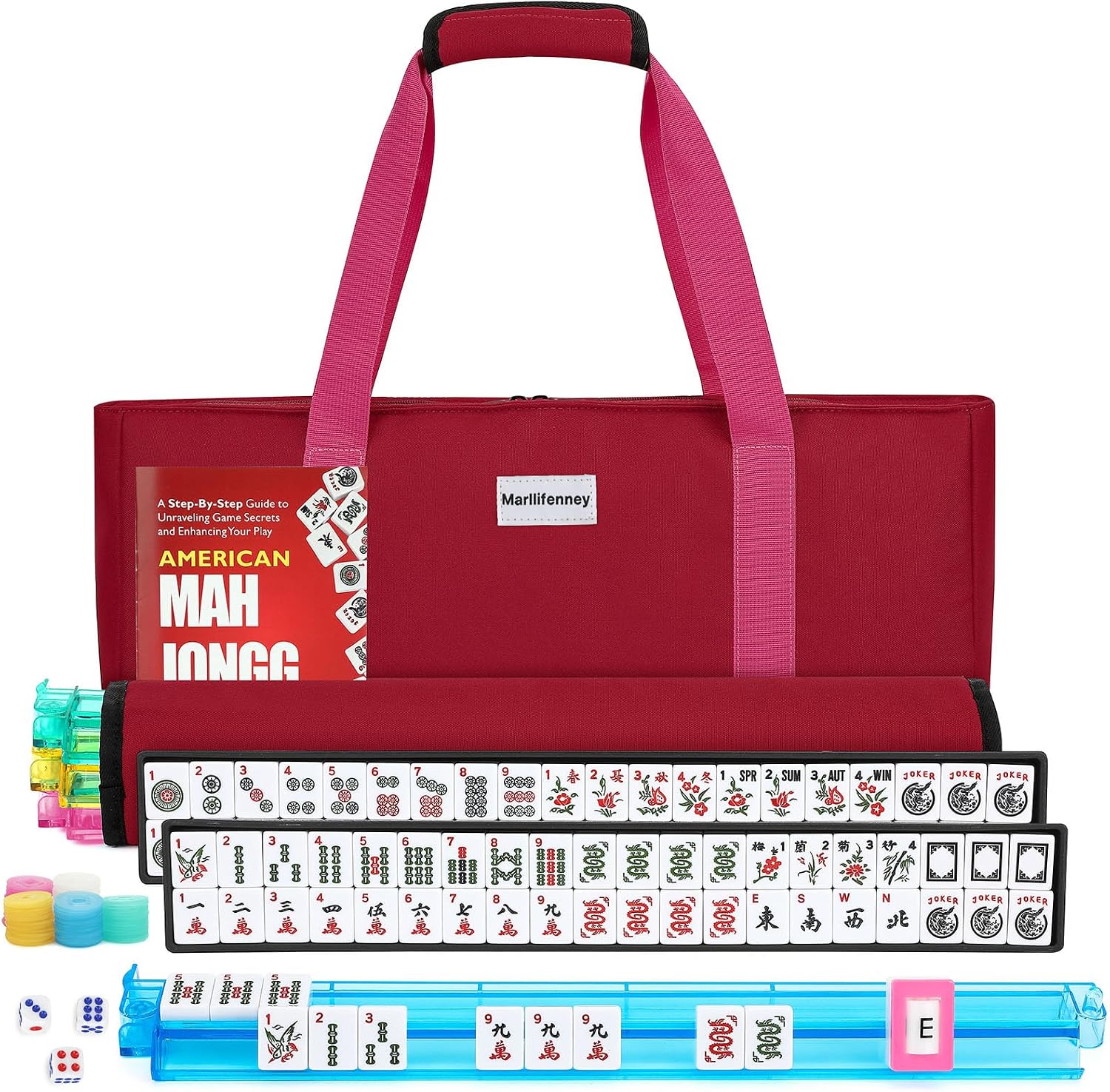 Thumbnail 6 de Marllifenney American Mahjong 166 tiles 🎲