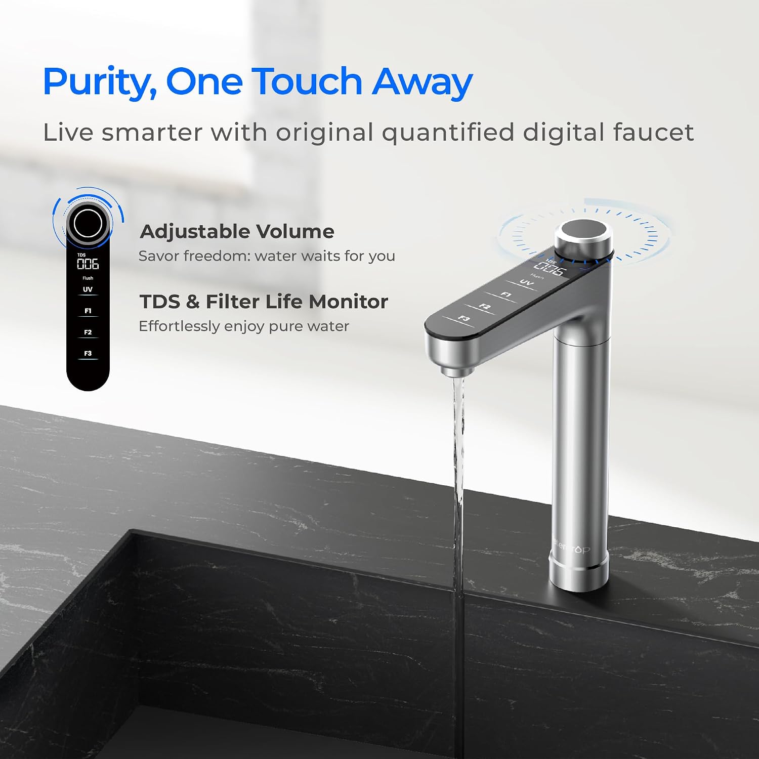 Detalle 2 de Waterdrop X16 Tankless Reverse Osmosis System