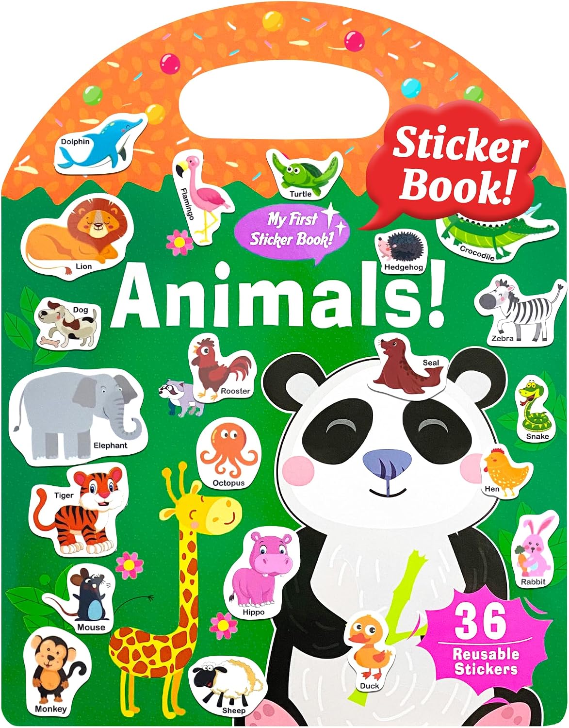 Detalle de Benresive Reusable Sticker Book 3+