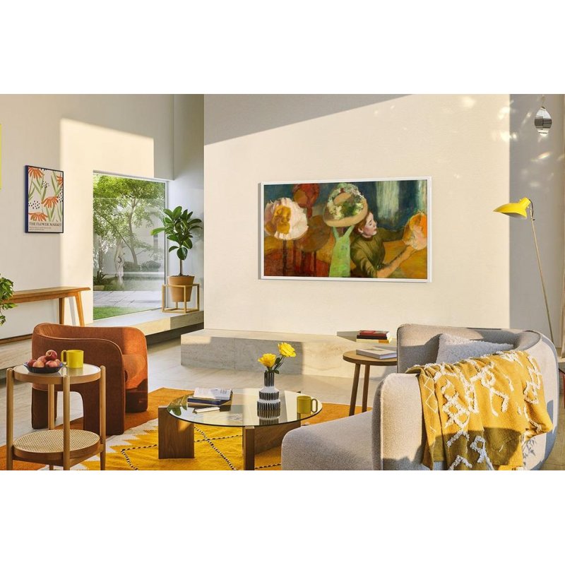 Detalle 2 de Samsung The Frame GQ43LS03FAU 43" 4K QLED: arte, iluminación y Smart TV en un diseño minimalista