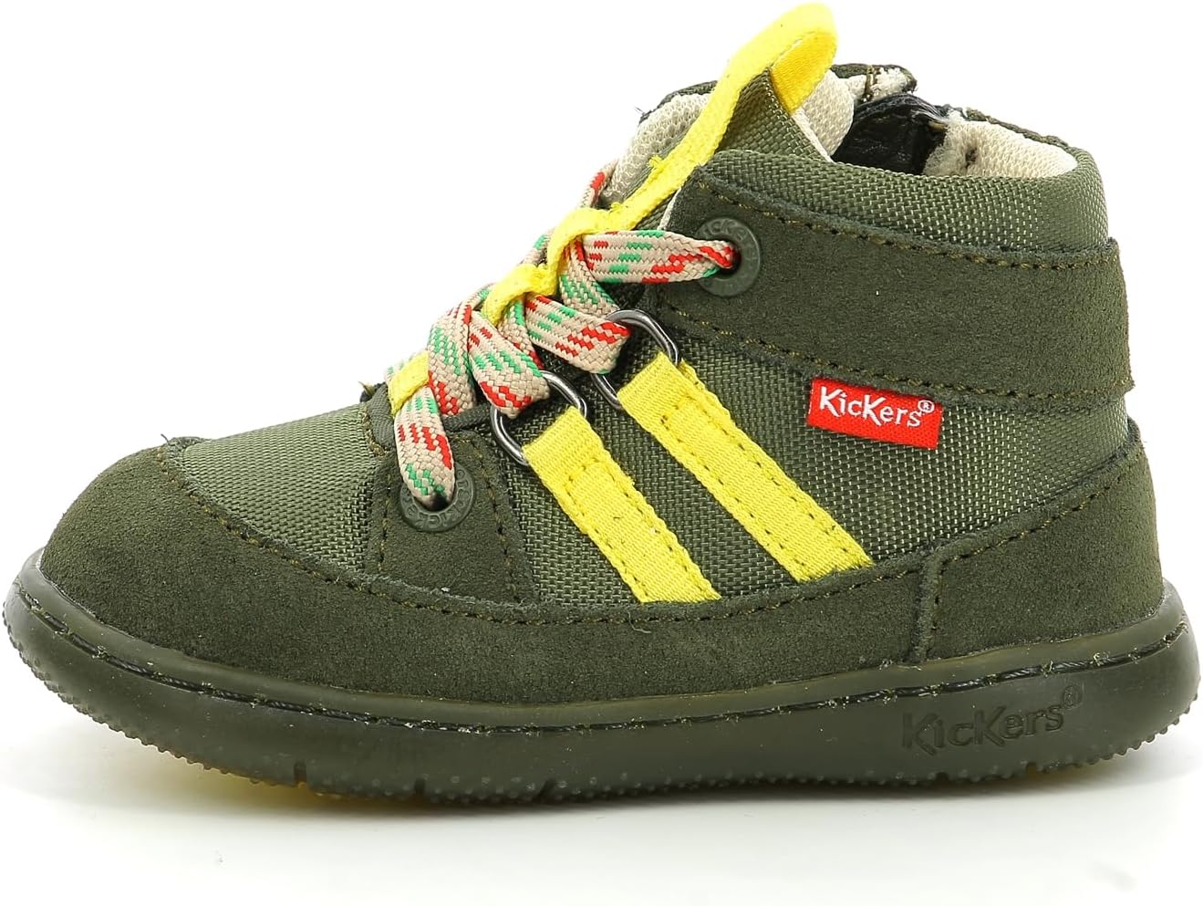 Detalle de Kickers Kickbubblo BottineMixte enfant — Bottine à fermeture éclair et matériaux durables