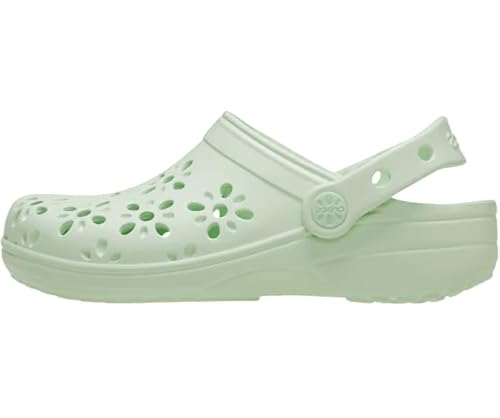 Thumbnail 6 de Crocs Classic Floral Cut Out Clog K 👶 Zuecos Niños Jade, EU 33/34