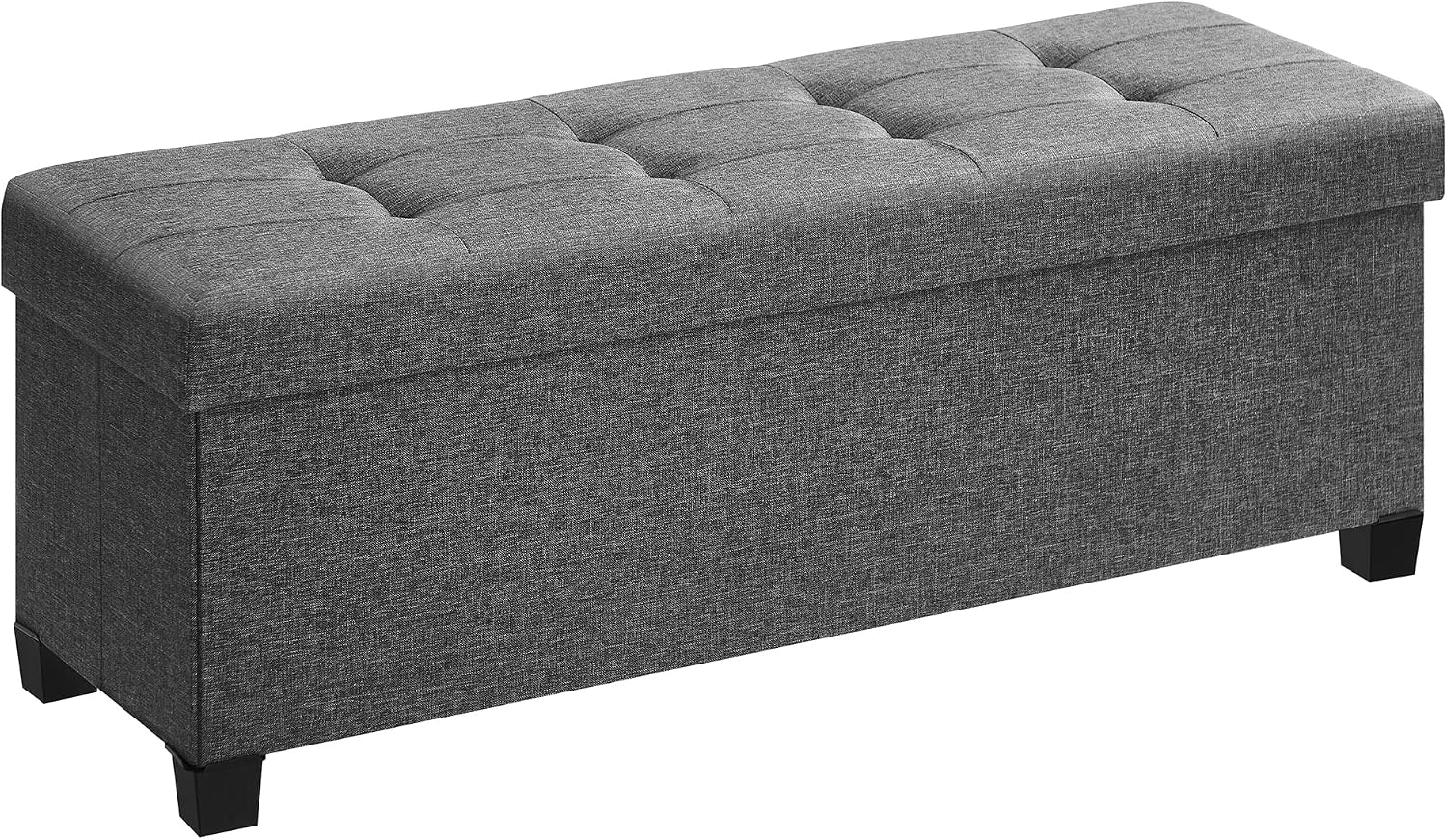 Detalle de SONGMICS Storage Ottoman Bench, 43.3-Inch