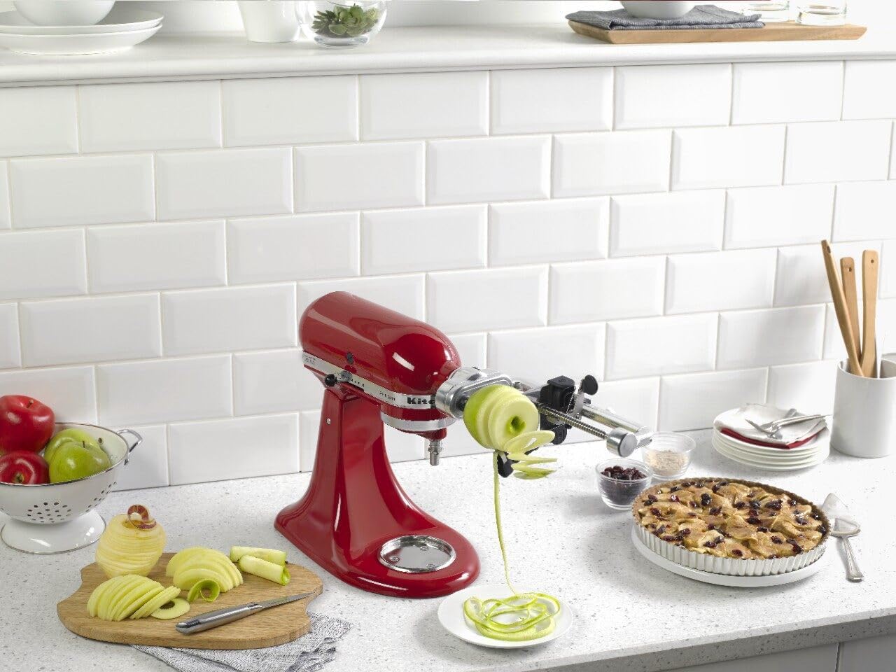 Detalle de KitchenAid Spiralizer Attachment KSM1APC