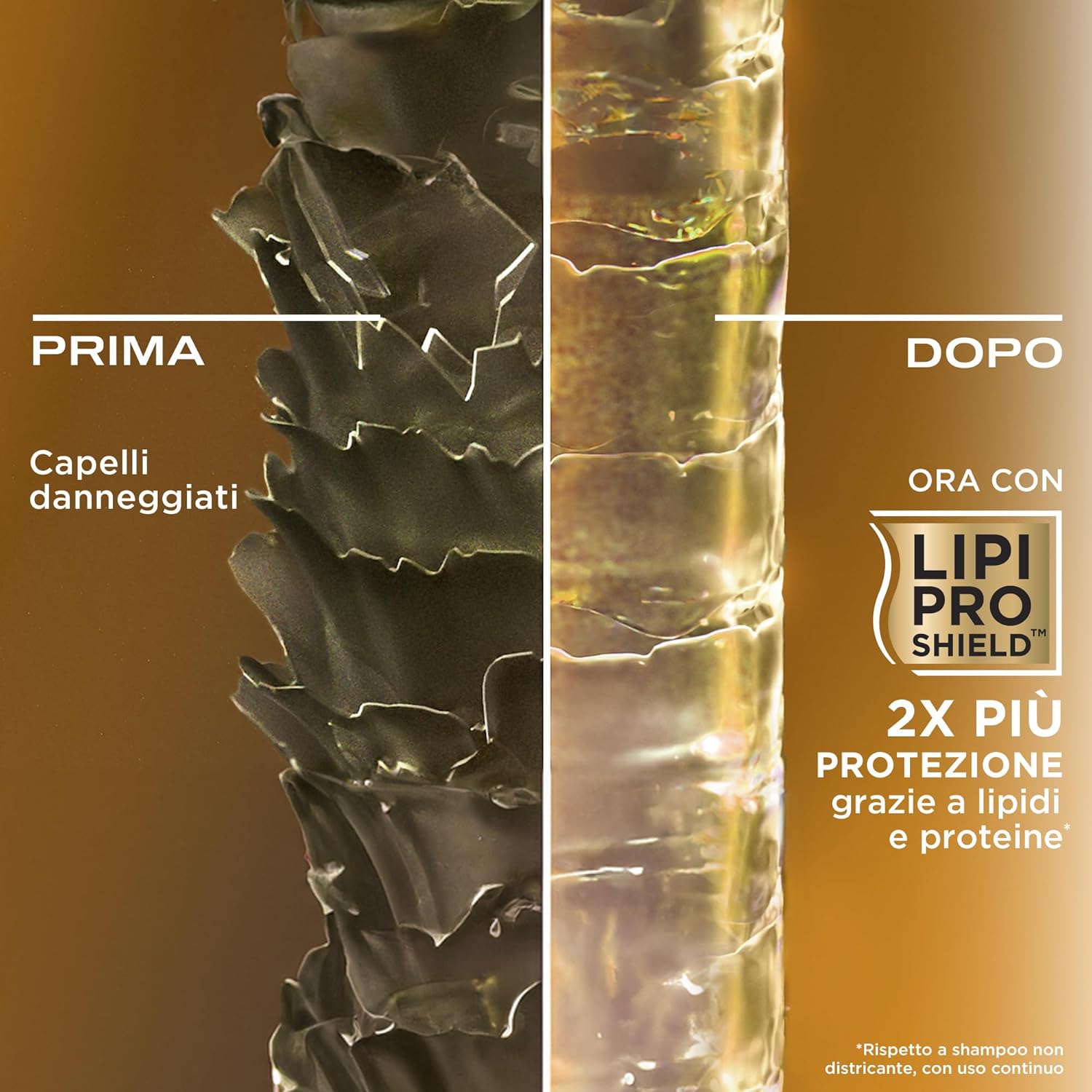 Thumbnail 3 de OGX Set Shampoo e Balsamo Ever Straightening + Brazilian Keratin Smooth con Lipi Pro Shield, 2 x 385 ml