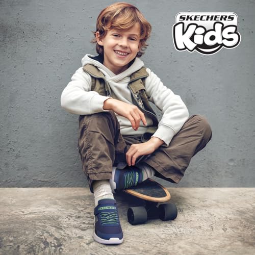 Thumbnail 1 de Skechers Zapatillas infantiles unisex, suela flexible y plantilla acolchada, 37 EU