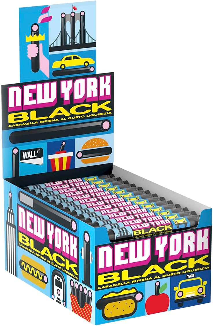 Detalle de Gelco New York Black 150 caramelle 🍬