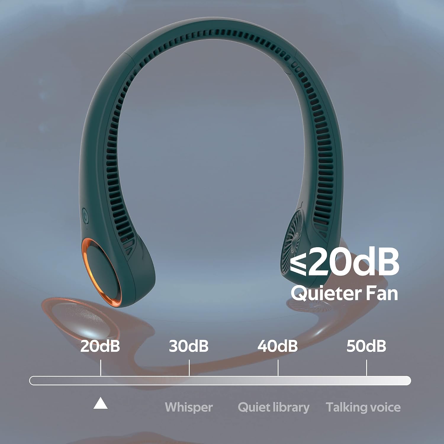 Thumbnail 4 de Portable Neck Fan 360° Bladeless with 4000mAh USB Battery