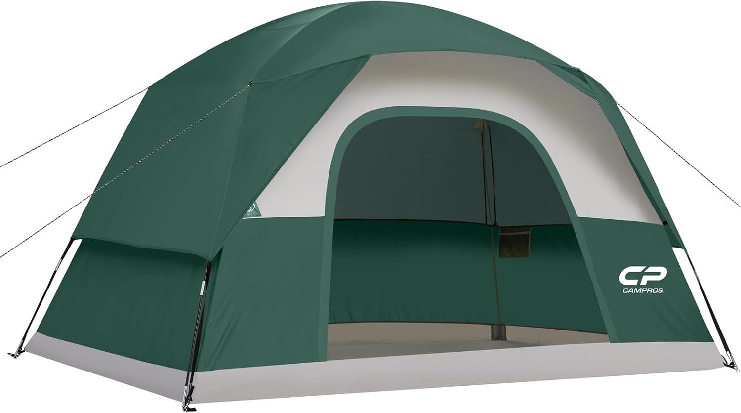 Detalle de CAMPROS CP CP-1107N-1 6-Person Dome Tent with Rainfly and Mesh Ventilation