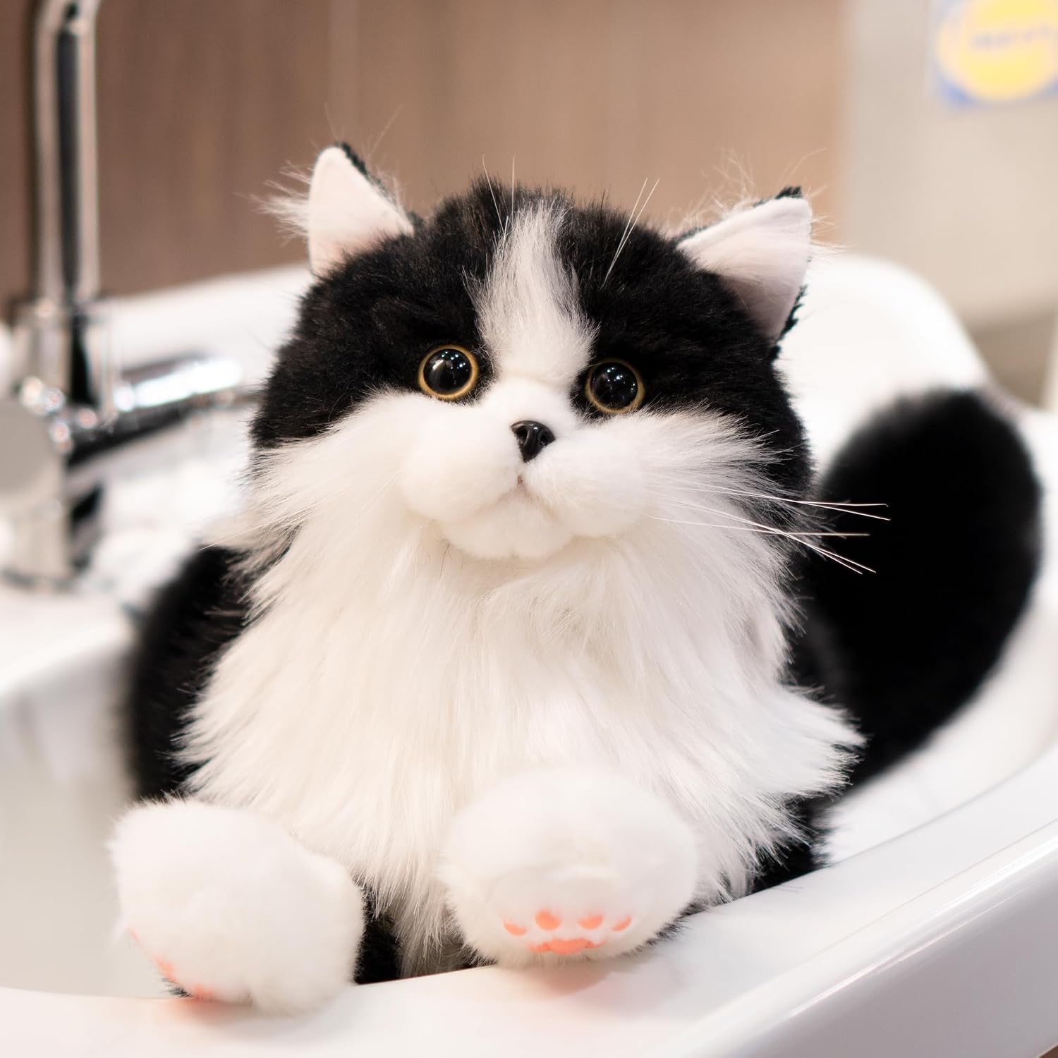 Thumbnail 4 de Chongker Lifelike Cat Plush Toy