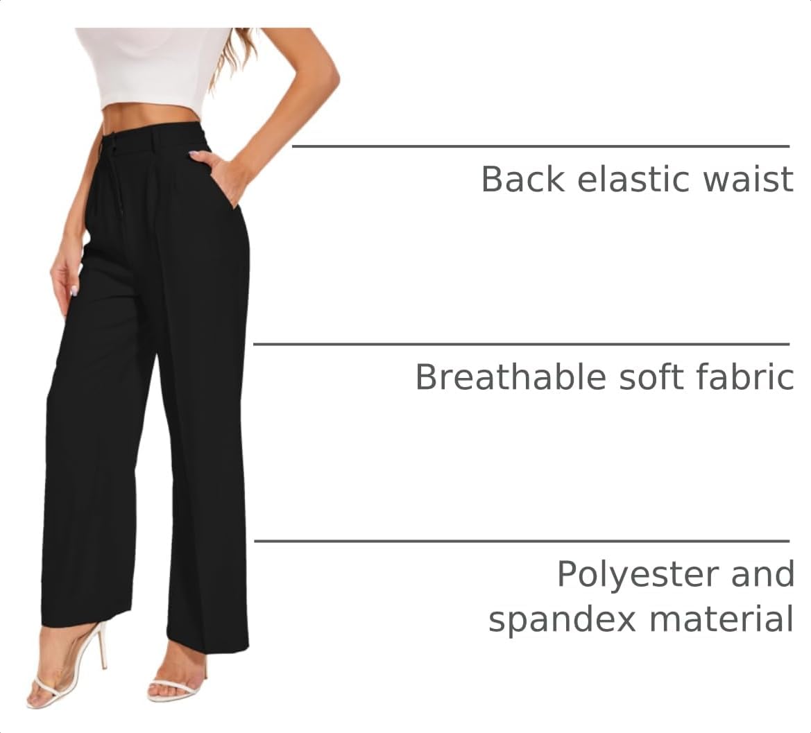 Detalle 2 de FUNYYZO Wide Leg Pants 95% polyester