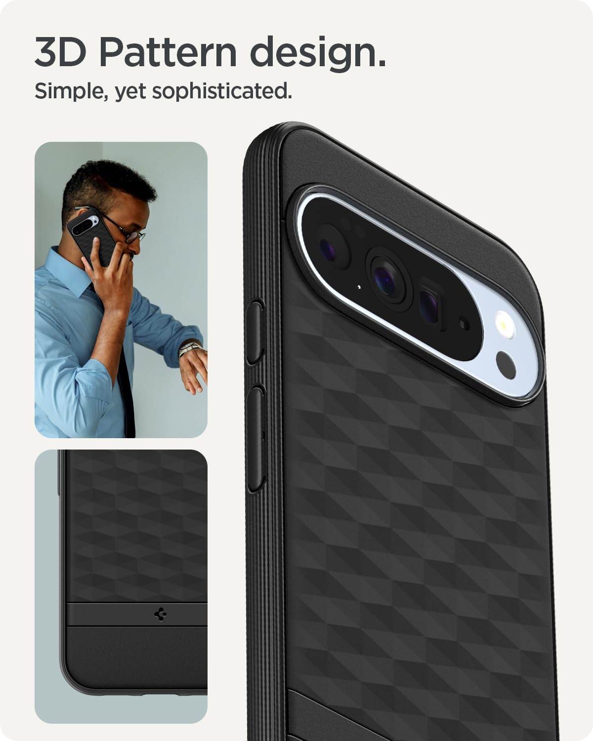 Thumbnail 4 de Spigen Parallax MagFit pour Google Pixel 8 Pro coque MagSafe noir
