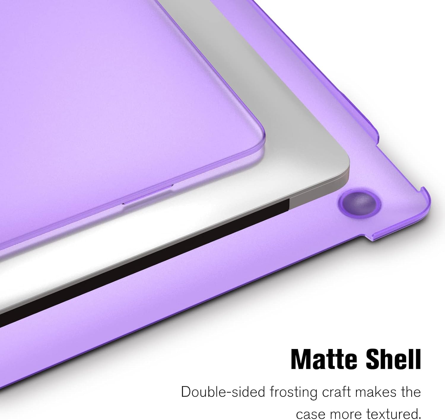 Thumbnail 2 de Fintie Ultradünne Hartschale Hülle für MacBook Air 13 (2018–2020) – Snap Case in Lavendel (matt)