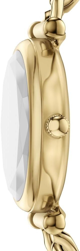 Thumbnail 3 de Fossil Carlie Damen Uhr – Quarz mit 3-Zeigern, goldfarbener Edelstahlriemen