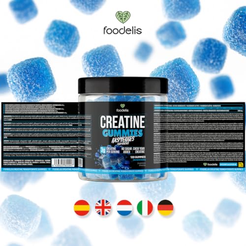 Thumbnail 6 de Foodelis Creatina gominolas: Creatina Monohidratada en Gominolas (3 g por dosis, 60 gominolas)