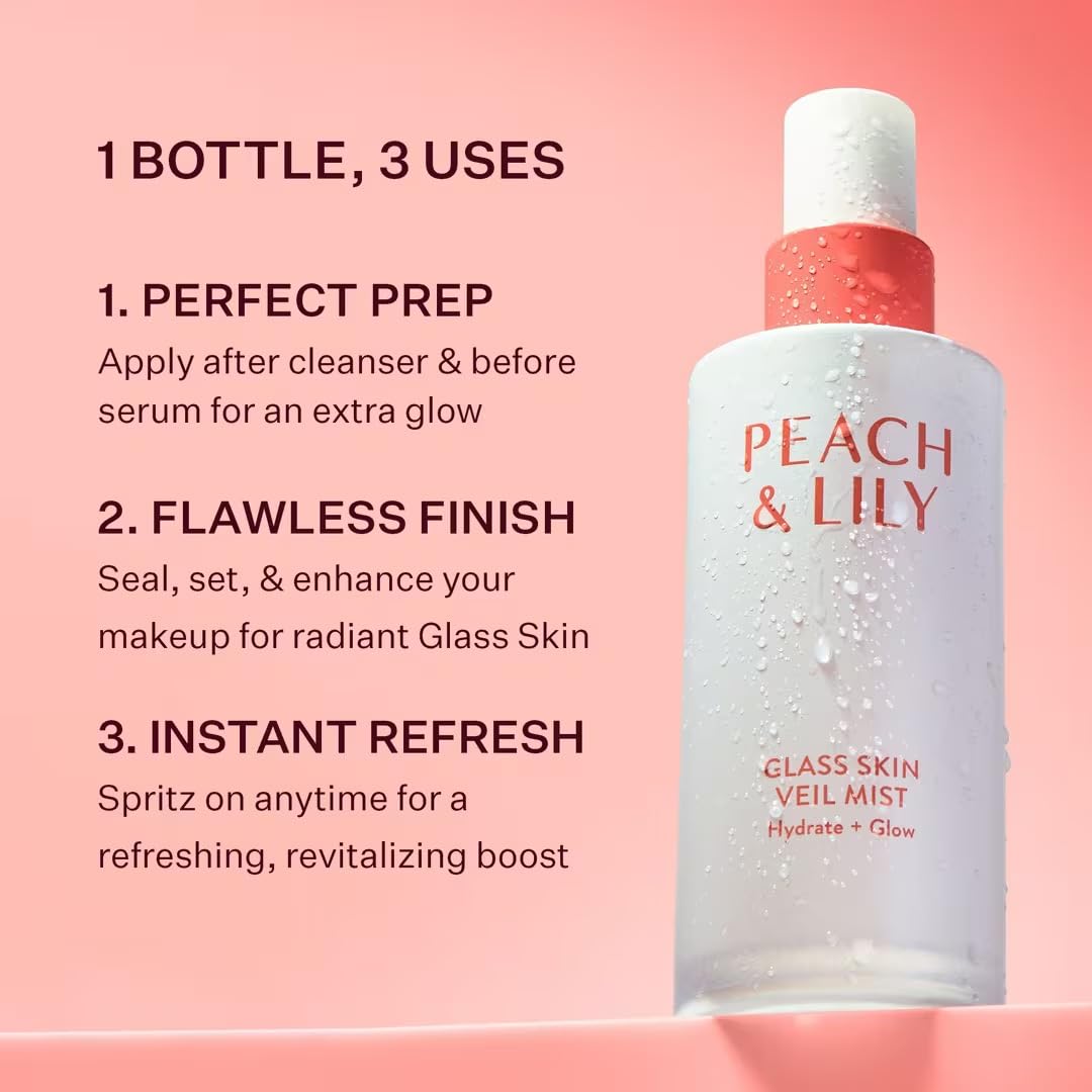 Detalle de Peach & Lily Facial Mist, 3.38 Ounces