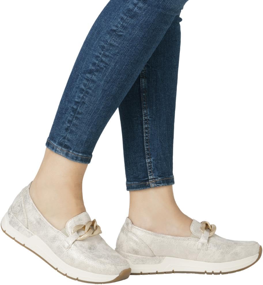 Thumbnail 1 de Rieker 58944 loafers för dam med resårband och uttagbar innersula