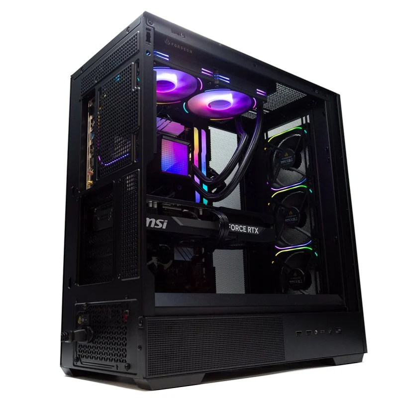 Detalle de PcCom Imperial con AMD Ryzen 7 9800X3D, 32GB RAM, 2TB M.2 SSD y RTX 5070 Ti, Windows 11 Home