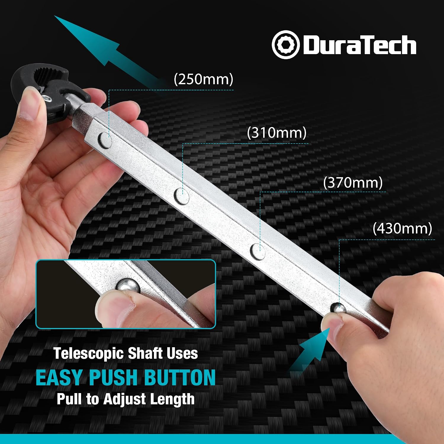 Thumbnail 3 de DURATECH 10-17 Inch Telescopic Basin Wrench
