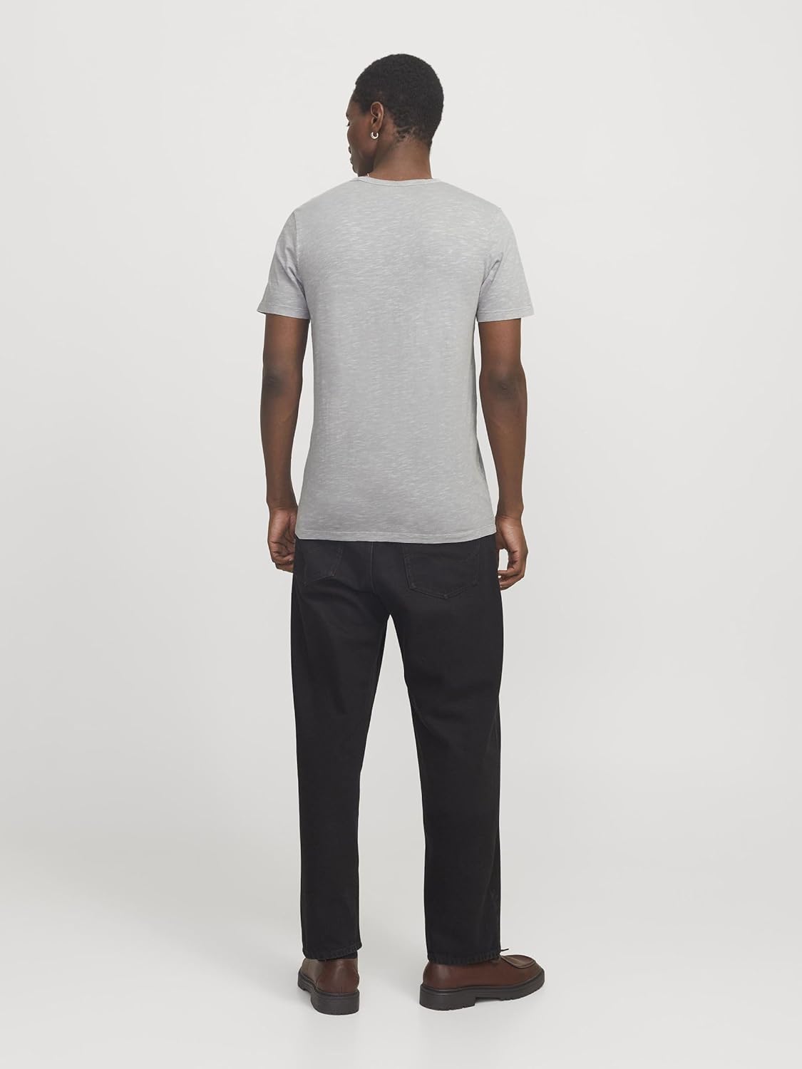 Thumbnail 3 de JACK & JONES T-Shirt melange con scollo a goccia Split Neck