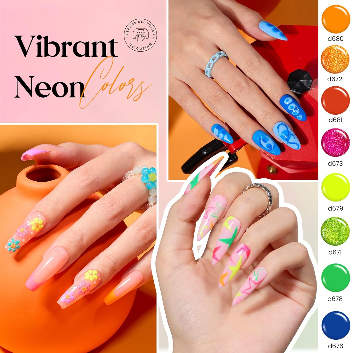 Thumbnail 3 de Beetles Gel Liner Nail Art Set 50 Colors