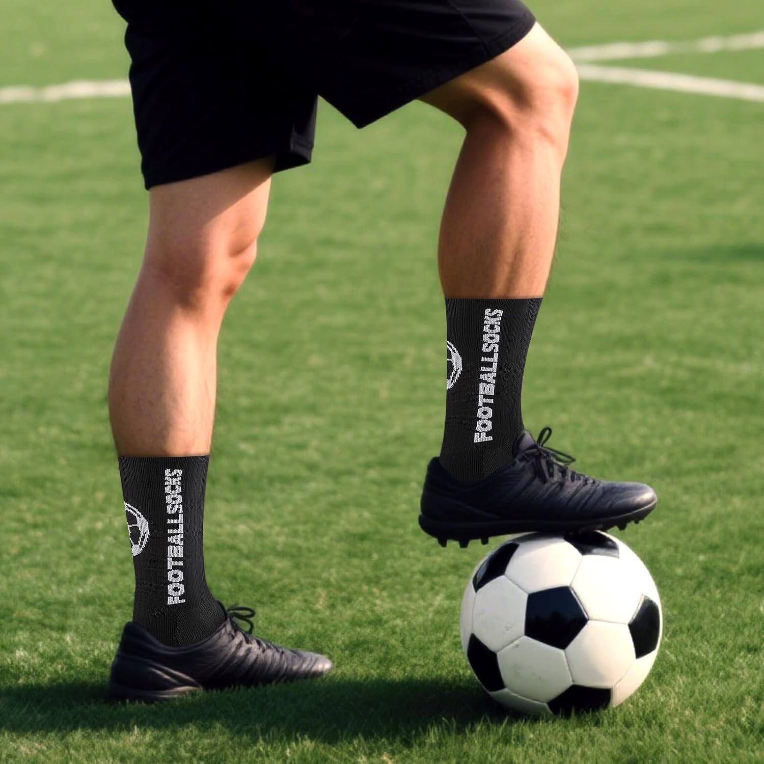 Thumbnail 1 de Niofind Chaussette Antidérapante Foot 3 paires